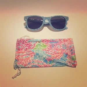 Lilly Pulitzer Blue Sunglasses